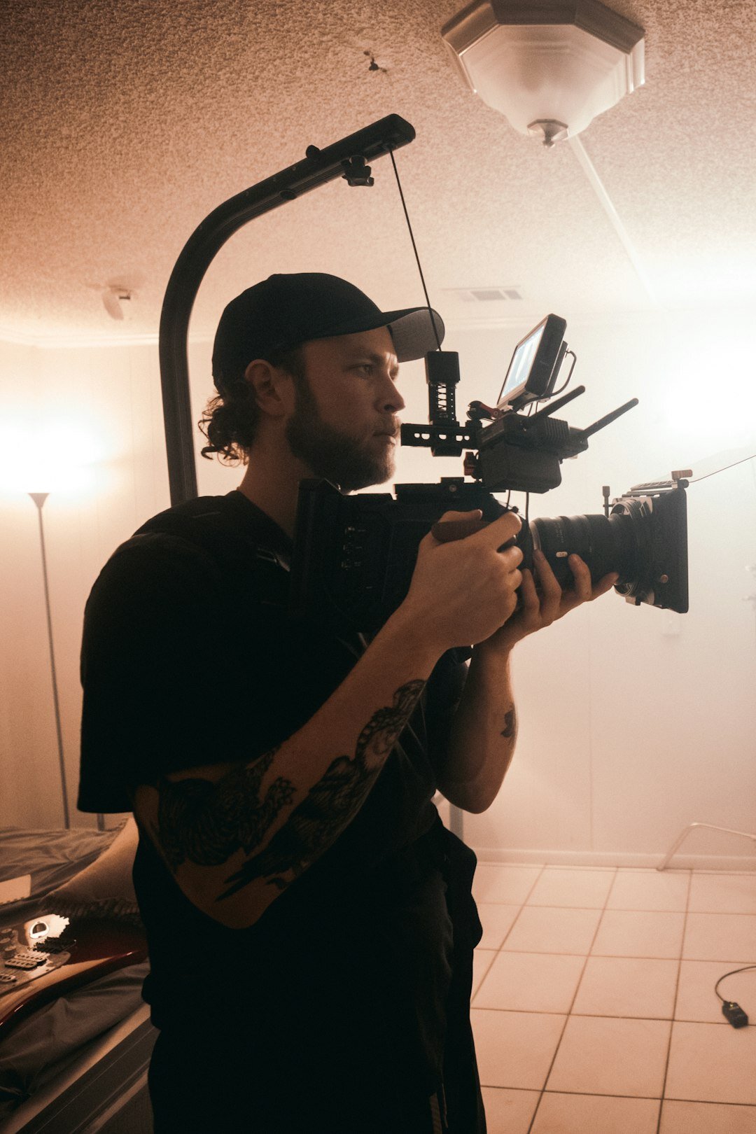 Portrait of Elise, camera operator and framing specialist