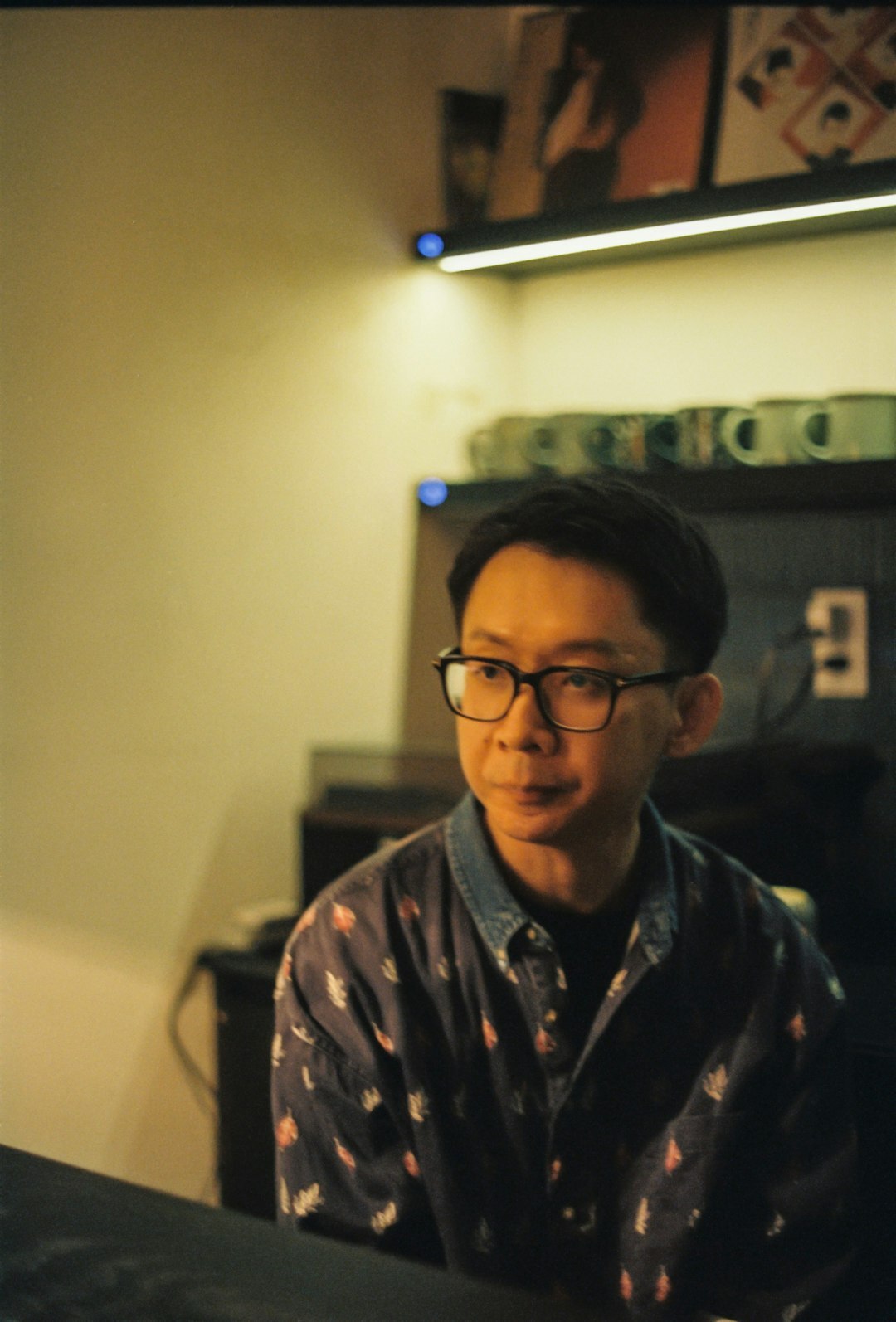 Portrait of Thomas, sound and broadcast engineer