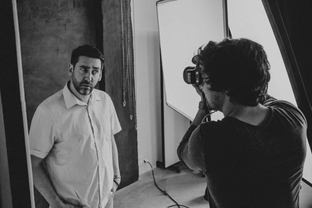 Portrait of Marc, Belgian video reportage director